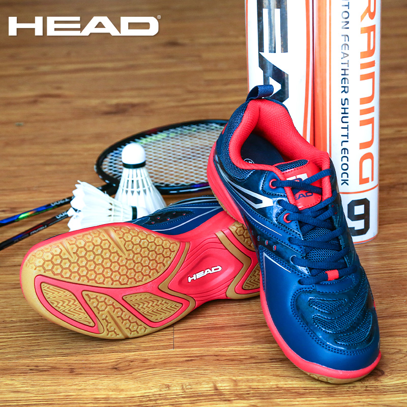 HEAD海德正品羽毛球鞋男鞋特价专业训练鞋透气防滑减震运动鞋男款